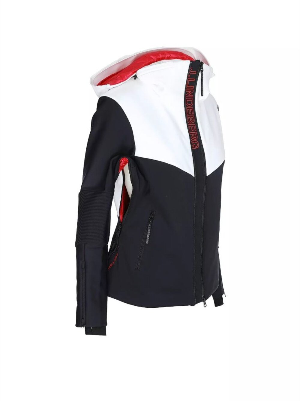 J.Lindeberg Stanford Hybrid Jacket – White, Size S - Picture 11 of 13